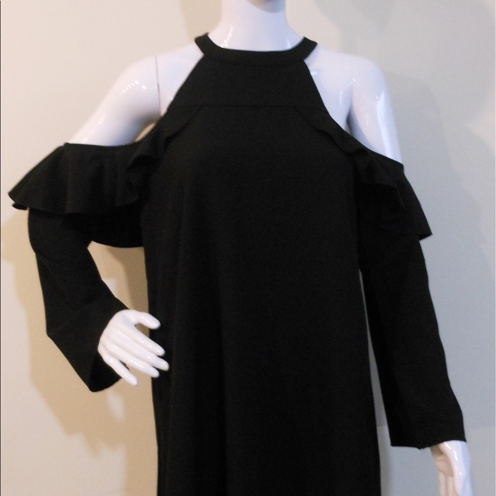 Cold shoulder dress